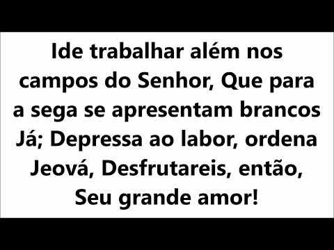 503  Vidas Consagrada Ao Trabalho Harpa Cristã com legenda