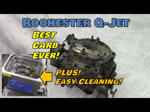 Rochester Quadrajet Rebuild with Ultrasonic Cleaning!