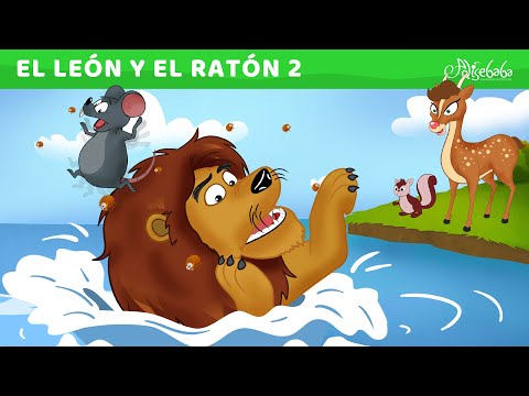 El León, El Ratón y El Oso Somnoliento | Cuentos infantiles para dormir en Español