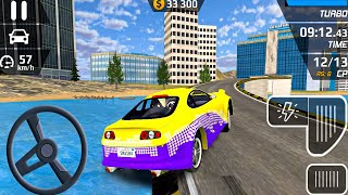 Download lagu Car Driving Simulator - Stunt Ramp: Smash Car Hit #5 Android gameplay mp3