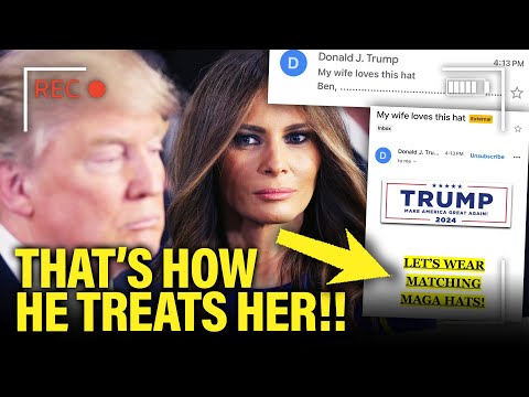 Trump USES MELANIA in EMAIL after HUMILIATING HER at Trial