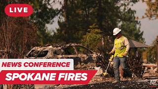 LIVE | Spokane wildfires update from state and fire officials | BREAKING NEWS