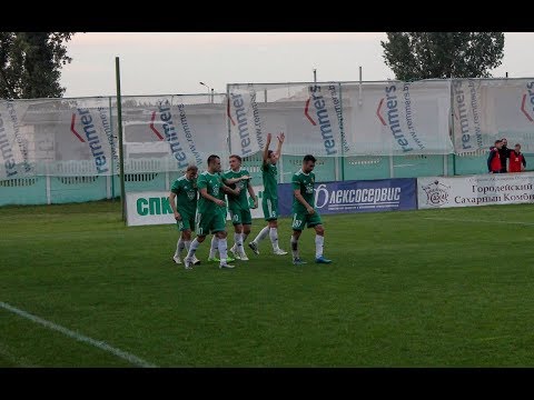 Two goals of Bojan Dubajic in the match FC Gorodeya 2:0 FC Naftan