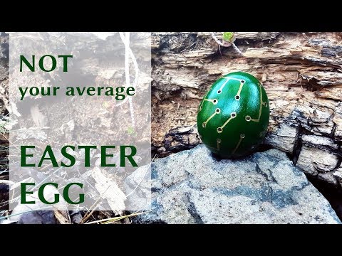 The Easter Egg For Geeks | PCB design on a Real Egg