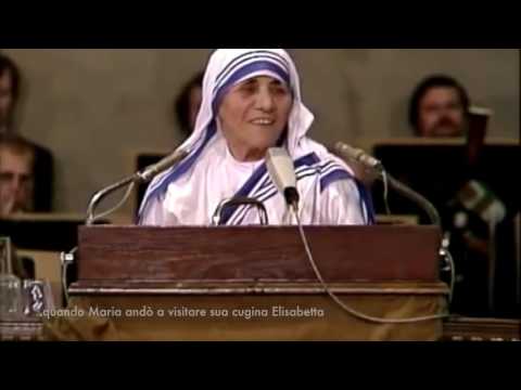 Madre Teresa Nobel per la Pace - Per un nuovo rinascimento dell'umanità!