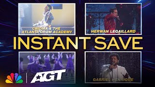 You VOTED! The Instant Save is... | Qualifiers | AGT 2023 thumbnail
