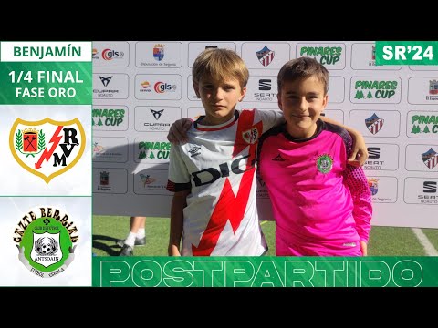 POST | Rayo Vallecano 2-0 Gazte Berriak | Benjamín | 1/4 Final - ORO