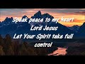 Speak peace to My Heart by Don Francisco from High Praise