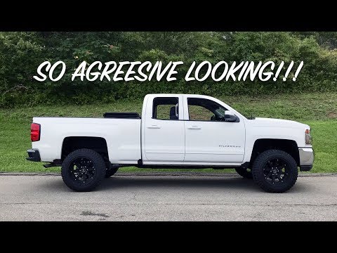 2" Lift Blocks on my 2018 Chevy Silverado!!