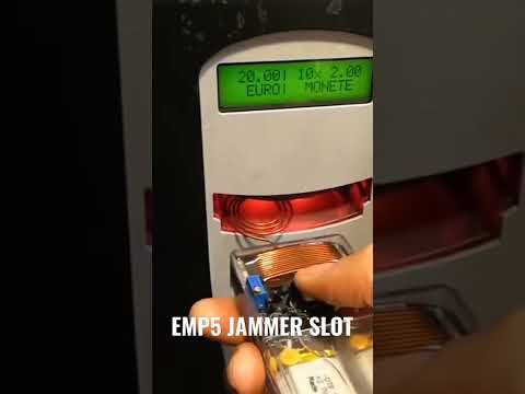 EMP5 - TEST JAMMER SLOT MACHINE CHANGE COINS €