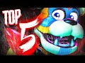 TOP 5 FNAF SONGS ANIMATIONS Five Nights Music 2021