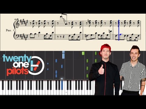 twenty one pilots: Fake You Out - Piano Tutorial + Sheets