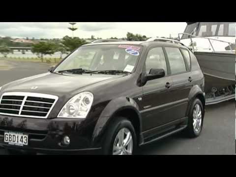 Ssangyong Rexton Towing Review Video