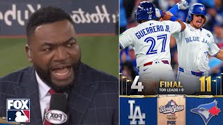 Addison Barger is NOT HUMAN - David Ortiz SHOCKED Blue Jays DESTROY Dodgers 11-4 to take 1-0 lead