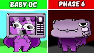 Sprunki OC Baby Animation VS Baby OC Phase 6 Animation