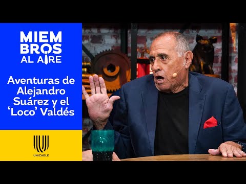 Alejandro Suárez recuerda anécdotas de trabajo con el 'Loco' Valdés | Miembros al Aire