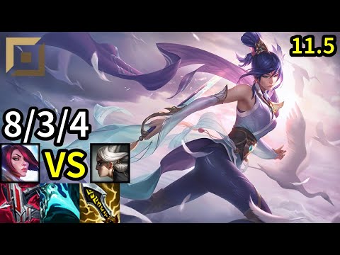 Fiora Top vs Camille - KR Challenger | Patch 11.5