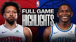 Jalen Duren - Cade Cunningham - Detroit Pistons - Anthony Edwards - Minnesota Timberwolves