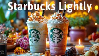 Happy Lightly Jazz ☕Feeling Starbucks Coffee Jazz Music & Positive Bossa Nova Piano For Great Moods