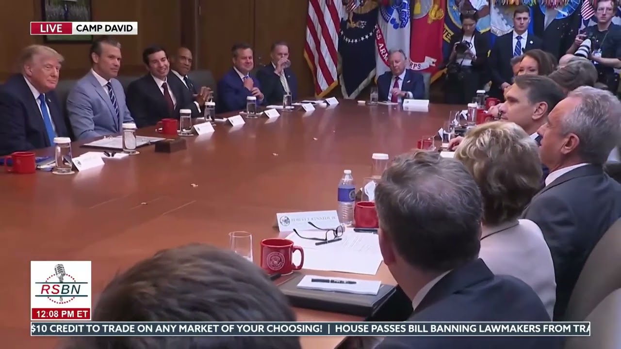 WATCH: RFK Jr. Highlights the Significance of the Televised Camp David Cabinet Meeting - 07/31/26