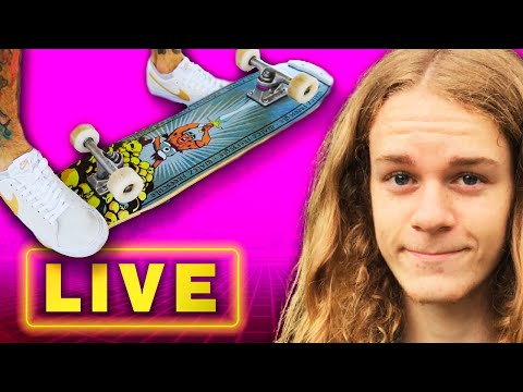 Freestyle Skate Footwork LIVE with Ethan Young