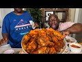 My STEP DAD MESSED UP The VIDEO ELIJAHS BUFFALO BAR WINGS MUKBANG EATING SHOW