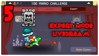Super Mario Maker: 100 Mario Challenge (Expert Mode) Unlocking Super Expert Take Three