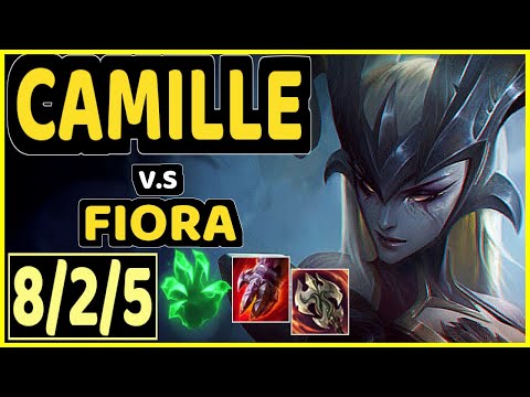 TAY (CAMILLE) vs FIORA - 8/2/5 KDA TOP GAMEPLAY - BR Ranked DIAMOND