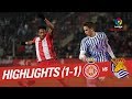 Resumen de Girona FC vs Real Sociedad (1-1)