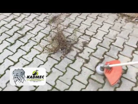 KALDIRIM OTLARINI TEMİZLEME APARATI- MOTORLU TIRPAN