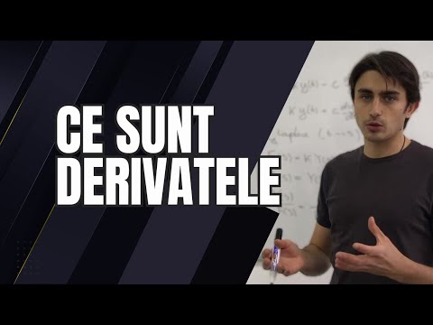 Ce sunt derivatele (explicatie intuitiva)