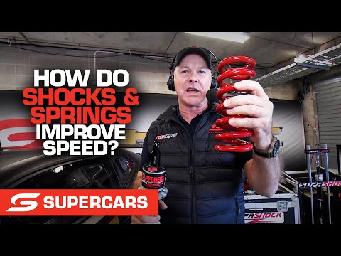 How shocks and springs affect race car performance - NTI Townsville 500 | Supercars 2022