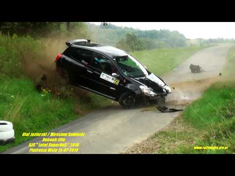 Olaf Jeziorski / Mirosław Sowiński - Renault Clio - KJS " Letni SuperOeS " 2018 Pietrusza Wola
