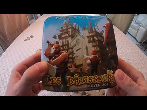 LES BATISSEURS - Comment jouer une partie avec règle du jeu en vidéo. As d'or Cannes 2014