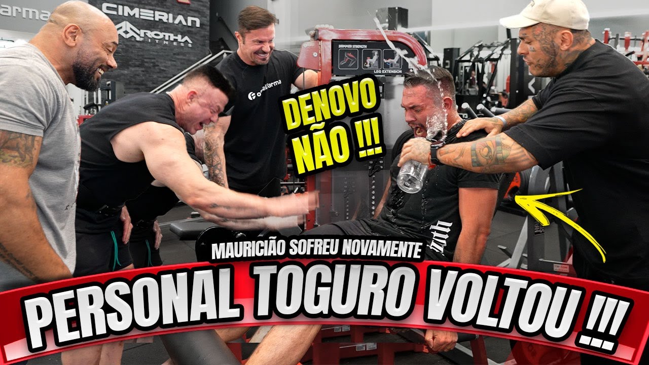 PERSONAL TOGURO VOLTOU, CARIANI E BALESTRIN APRONTARAM MAIS UMA COM O MAURICIÃO ! LEGDAY IMPERFEITO!
