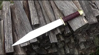 Cold Steel Chieftan Sax Overview ($125) Unleash Mighty Viking Power, Wodin Approved Bottle Berserker