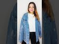 Campera Classic Blue Indumentaria Noche Customizados Argentina únicas Jean Brillos