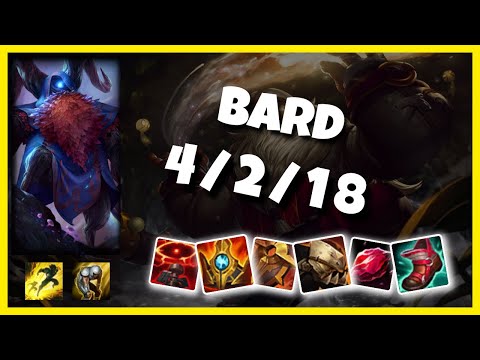 Bard vs Seraphine OCE Challenger SUPPORT (4/2/18) - v11.4