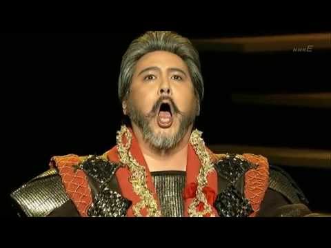 Yasuo Horiuchi sings "Pietà, rispetto, amore"~MACBETH~2011