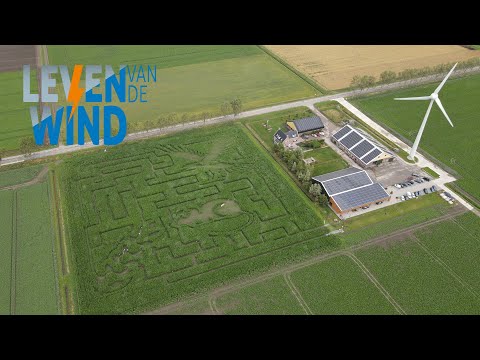 Opening mega- maisdoolhof bij Leven van de wind in Wieringerwerf