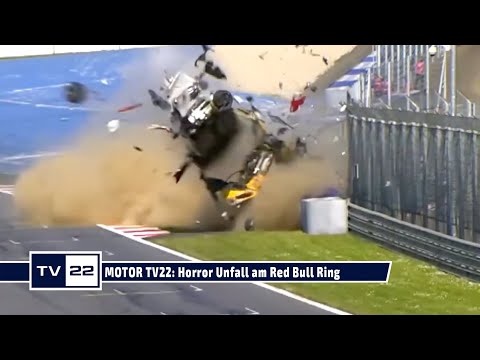 MOTOR TV22: Horror Crash am Red Bull Ring - beide Fahrer unverletzt