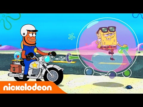 Bob Esponja | Carros de Bolha | Brasil | Nickelodeon em Português