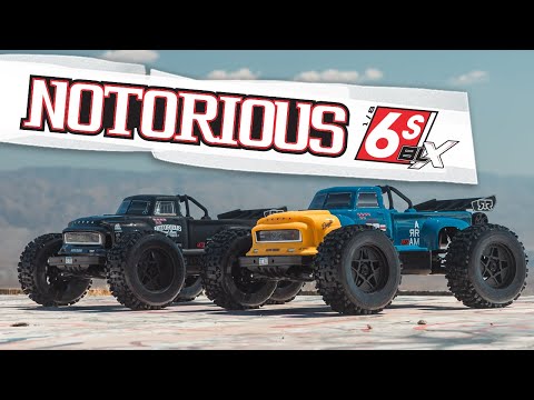 Video thumbnail: Arrma Notorious 6S BLX video review