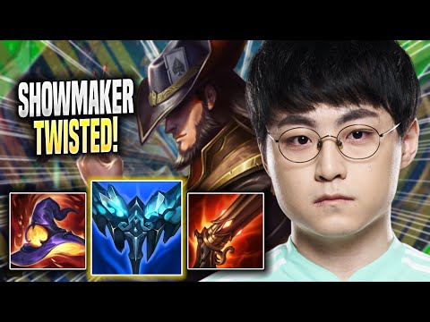 SHOWMAKER IS SO CLEAN WITH TWISTED FATE! - DK ShowMaker Plays Twisted Fate MID vs Zoe! | Season 2022
