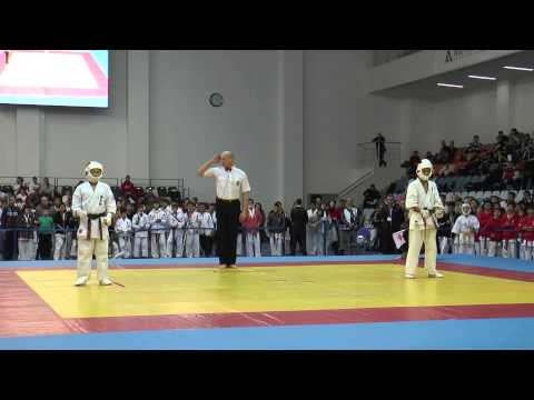 KWU-2014. Final - Fumiya Nagatani vs. Kotaro Imoto (Boys 12-13 years -45 kg)