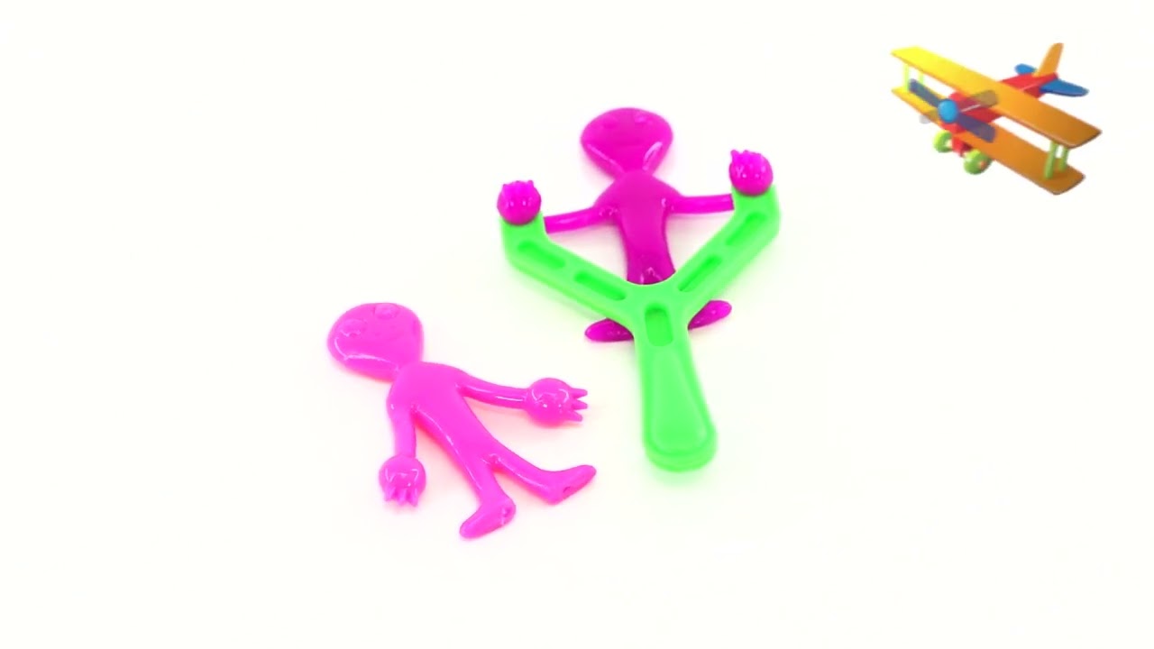 Alien Catapult Stretchy Sticky Slingshot