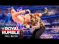 FULL MATCH — 2022 Men's Royal Rumble Match: Royal Rumble 2022