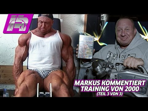 Markus kommentiert Training aus dem Jahr 2000 (Markus Rühl XXXL-VHS) - Teil 3 von 3
