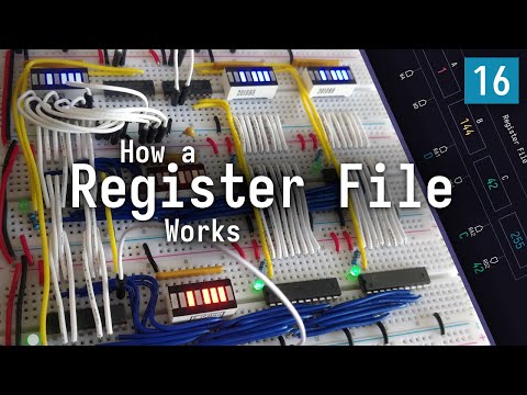 How a Register File Works – Superscalar 8-Bit CPU #16