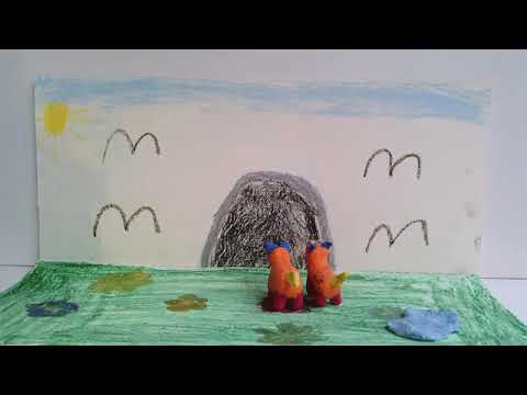 191009 Spielspaziergang Antonella und Timnit